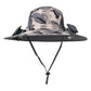 Outdoor Wide-Brim Sun Hat with USB Charging, Solar-Powered Cooling