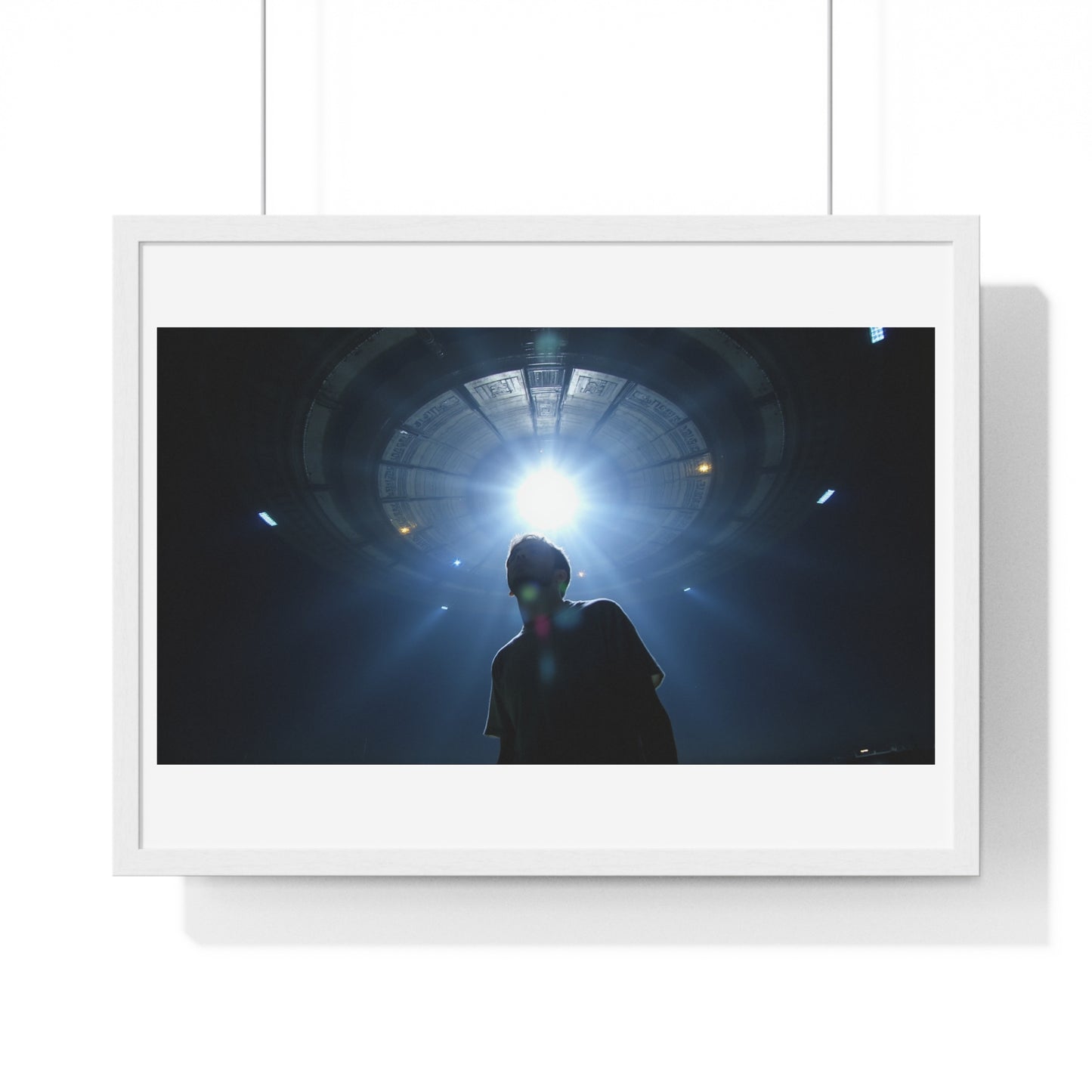 Last Moments Before the Abduction 'Designed by AI' Framed Art Print