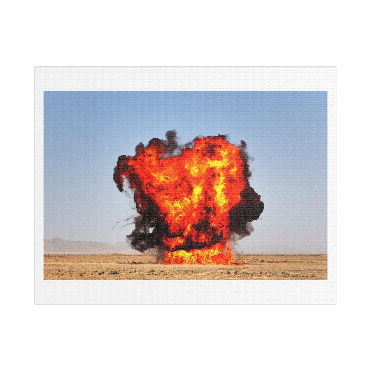 Boom, Baby! US Marines Photography with 1st Explosive Ordnance Disposal Company in Afghanistan, Print on Canvas