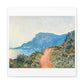 The Corniche Near Monaco (1884) by Claude Monet, Canvas Art Print from the Original