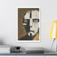 Brutalist Portrait Art II 'Designed by AI' Canvas Art Print