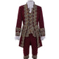 Men's Regency Stage Play Costume, Aristocrat Retro European, Embroidery Lace