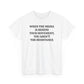 When the Media is Behind Your Movement, You Aren't the Resistance, Politics T-Shirt