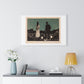 Two People. The Lonely Ones (1899) by Edvard Munch, from the Original, Framed Print
