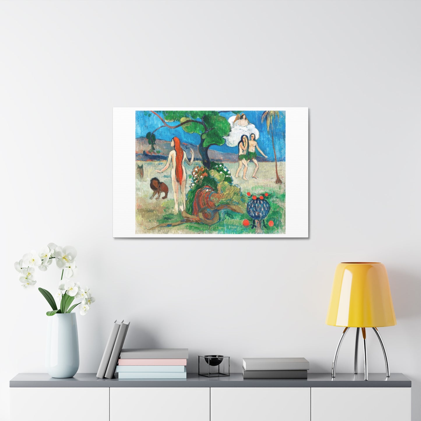 Paradise Lost (circa 1890) by Paul Gauguin, from the Original, Art Print on Canvas