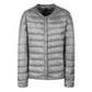 Lightweight Down Jacket, Women's Collarless Short Coat, Multi Colours