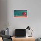 Man Entering Portal, Abstract, Large Canvas Art Print