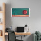 Man Entering Portal, Abstract, Large Canvas Art Print