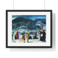 Love of Winter (1914) by George Wesley Bellows, from the Original, Framed Art Print