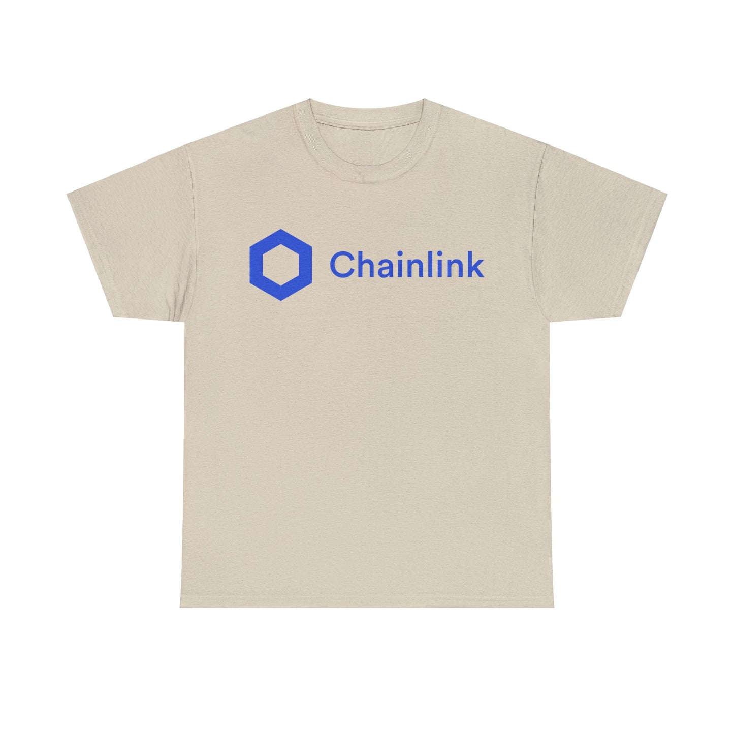 Chainlink #LINK Crypto Unisex Heavy Cotton T-Shirt