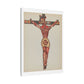 Plate 27 Christ Crucified from Portfolio Spanish Colonial Designs of New Mexico, from the Original, Canvas Art Print