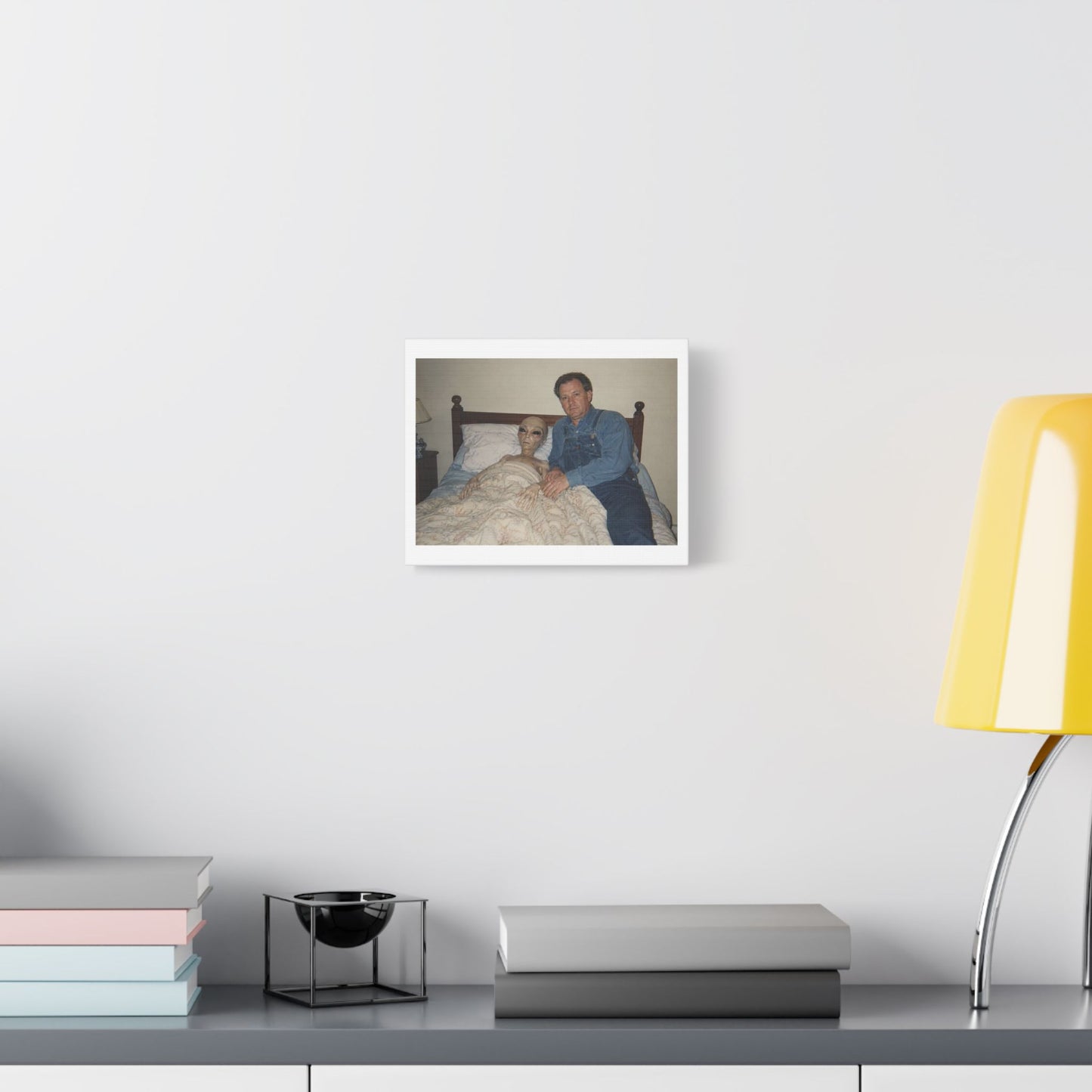 Our Inherent Human Desire for Meaning versus the Cold "Unreasonable Silence" of the Universe 'Designed by AI' Art Print on Canvas