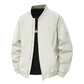 Vireous Plus-Size Men's Fashion Bomber Jacket