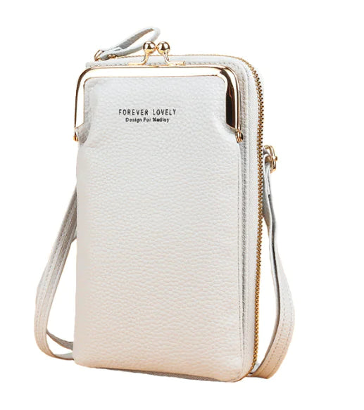 Forever Lovely Smart Phone Bag Purse with Shoulder Strap, Multi Colours