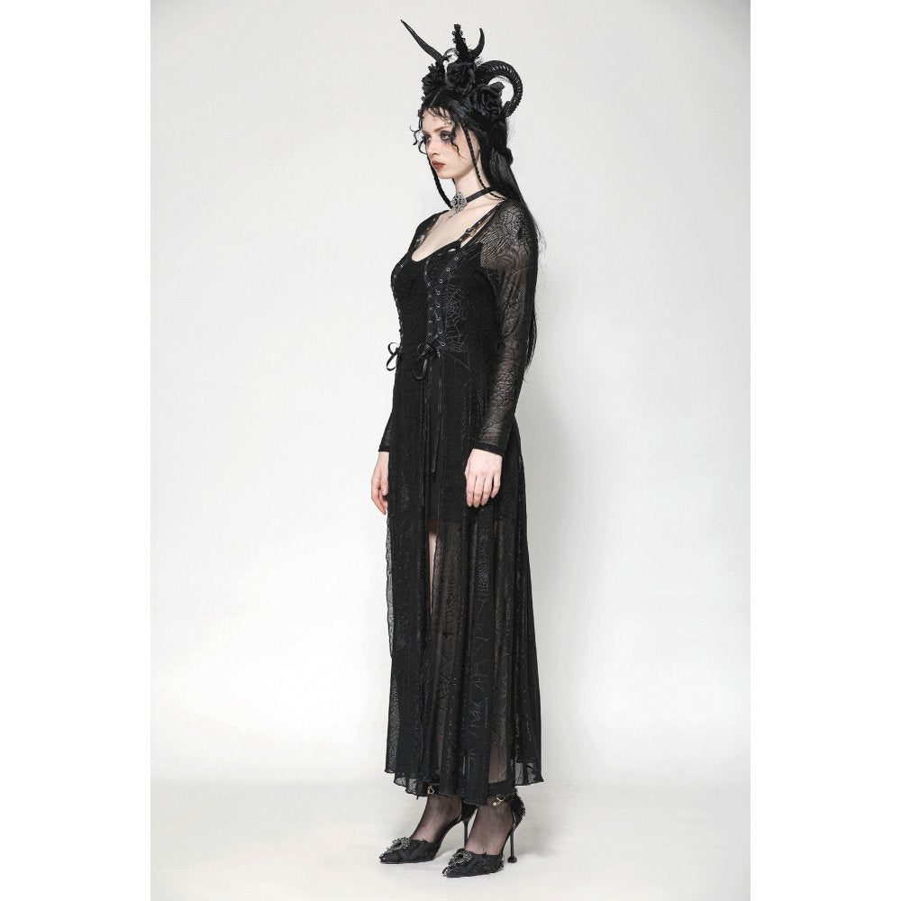 Dark in Love Jax Elegant Spider Long Dress