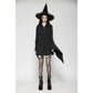 Dark in Love Darya Witchy Bell-Sleeve Shirt Dress