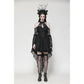 Dark in Love Gem Gothic Vine Lace-Tail Dress