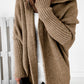 Hooded Bat-Sleeve Oversized Fashion Cardigan, Multi Colours