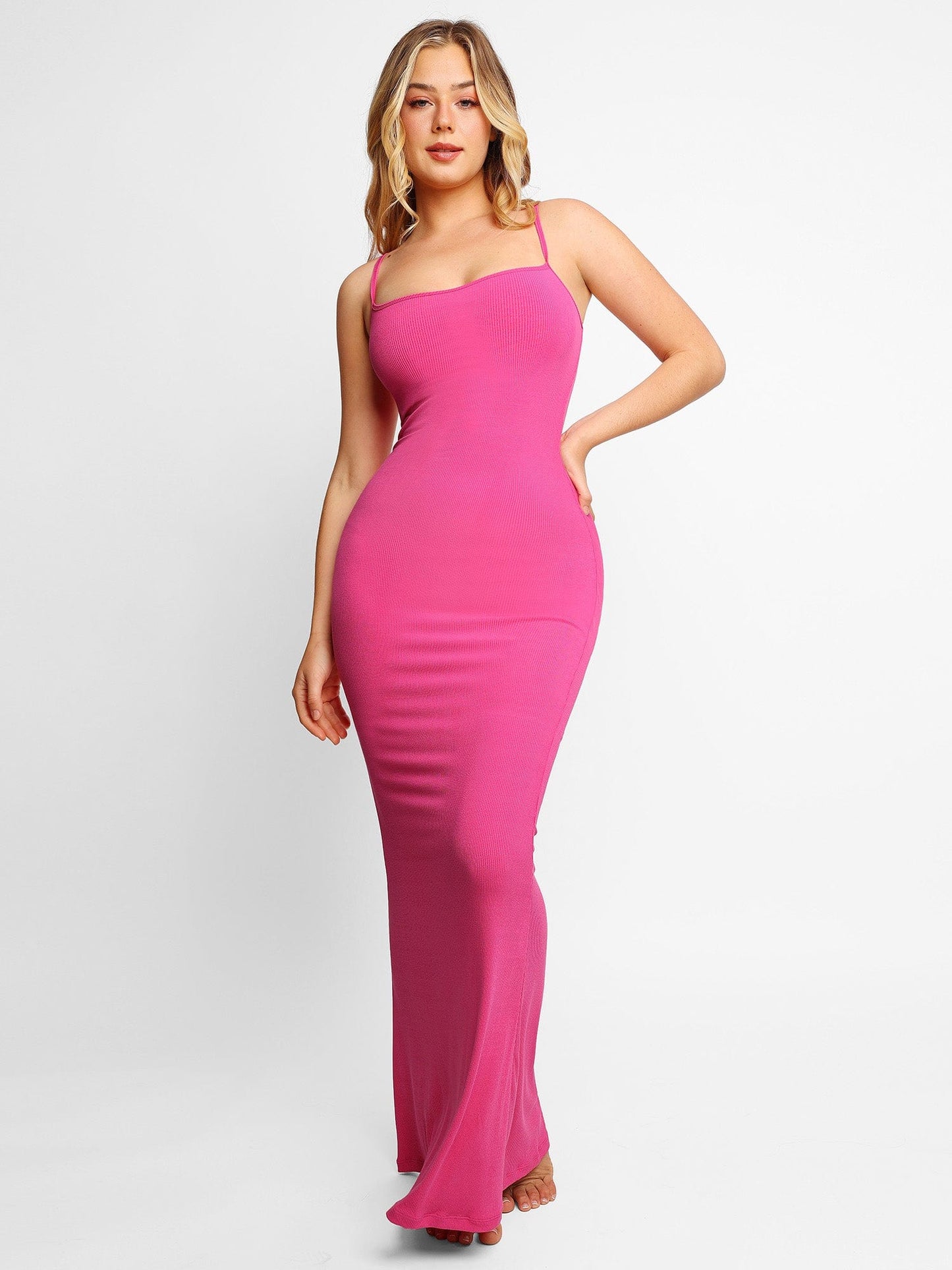 Vireous Shapewear Soft Long Lounge Dress