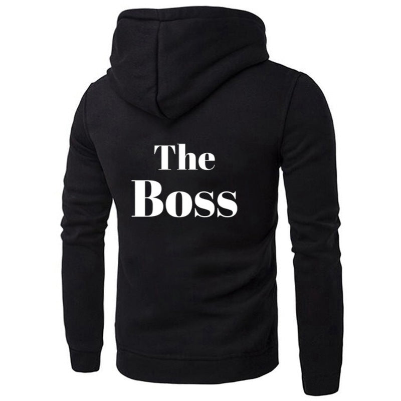 The Boss and The Real Boss Couple's Hoodies, His and Hers Gift