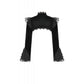Dark in Love Erzebeth Lace Gothic Bolero Shrug in Black
