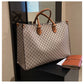 Large Capacity Monogramme Tote Handbag