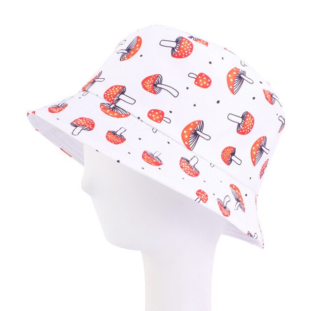 Double-sided Bucket Hat Multi Fruit Designs