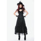 Dark in Love Talia Gothic Longline Metal-Boned Corset