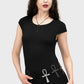Killstar Ankh Statement Metal Belt