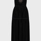 Killstar Ascended Velvet Maxi Pinafore Dress