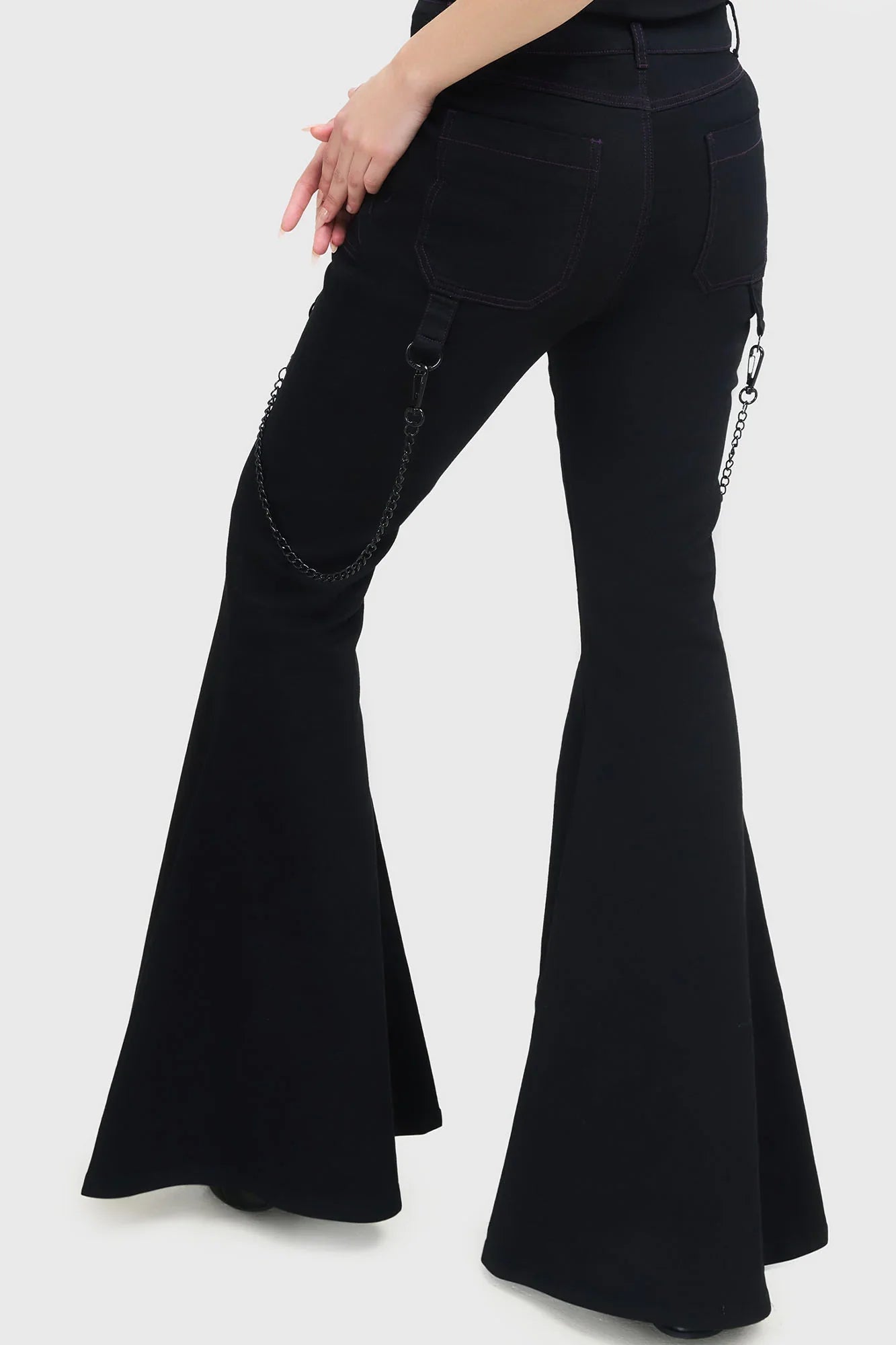 Killstar Beliala Fit and Flare Trousers