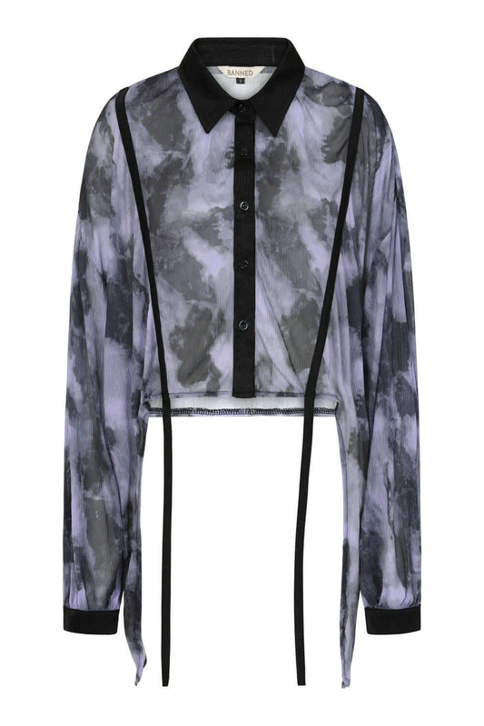 Banned Apparel Selene Mesh Blouse