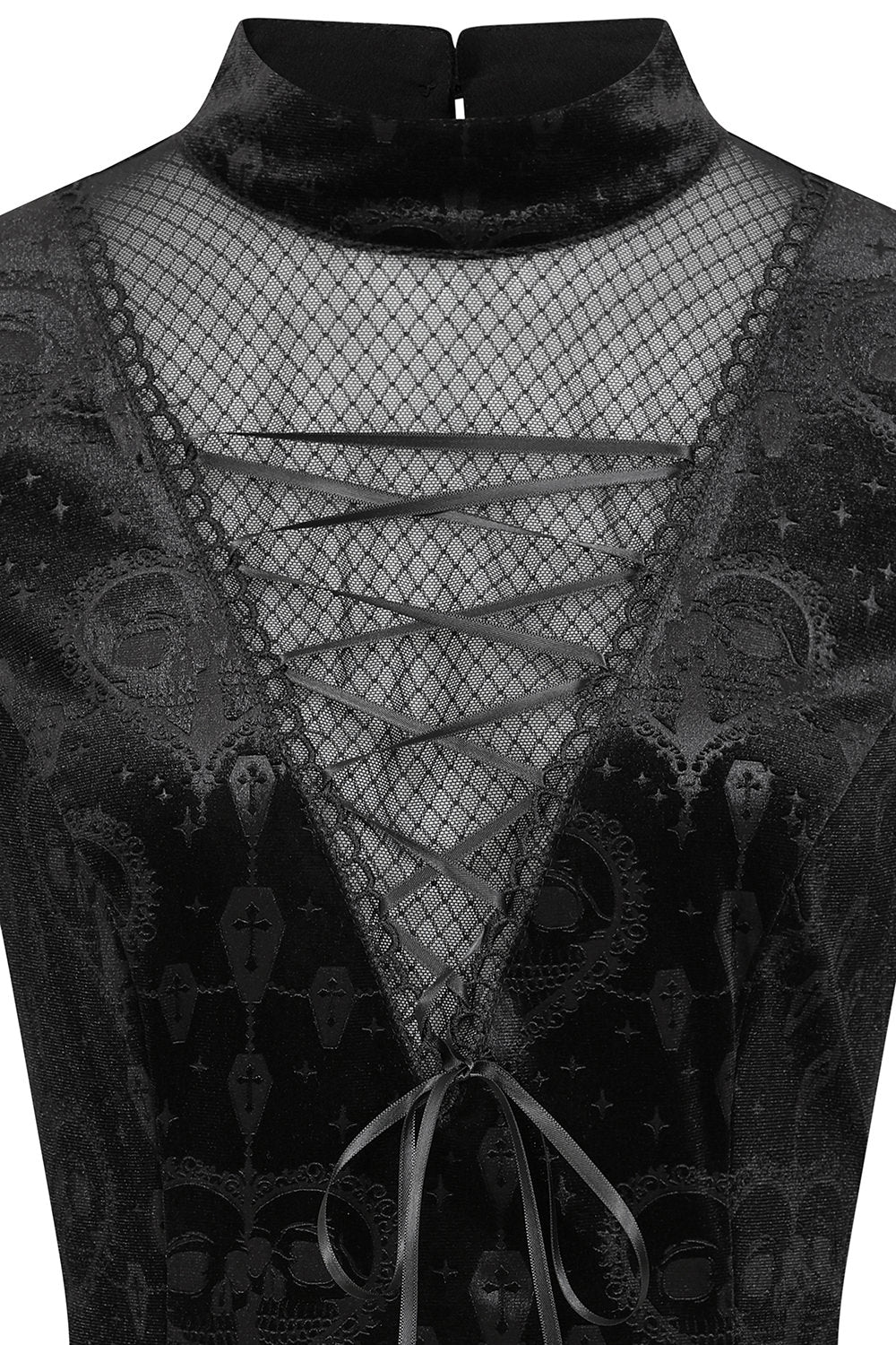 Banned Lucinda Gothic Lace Dress, Elegant Victorian Dress in Black