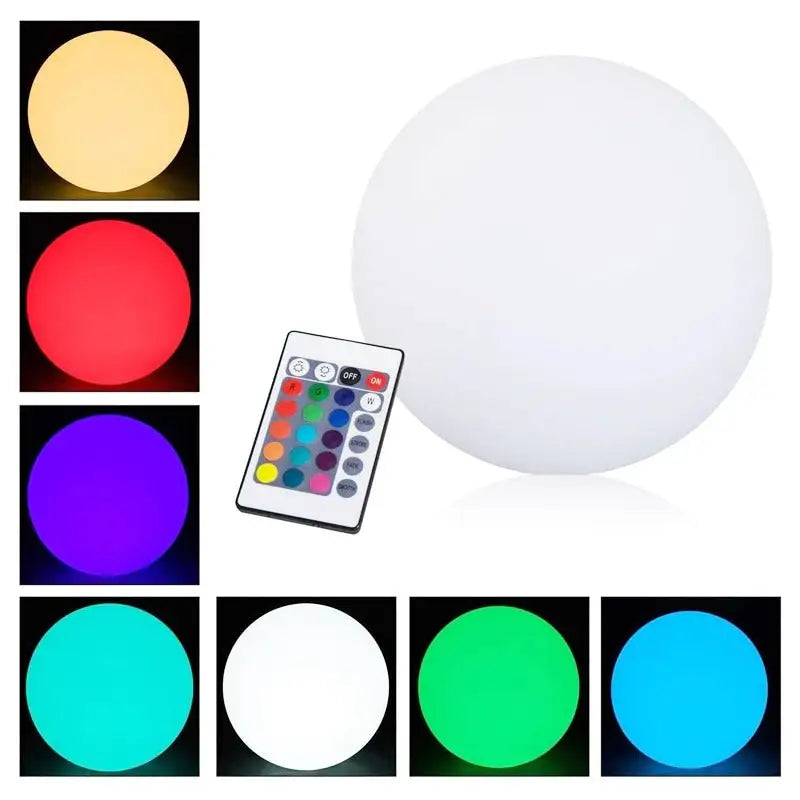 Set of Garden or Events Ball LED Lights