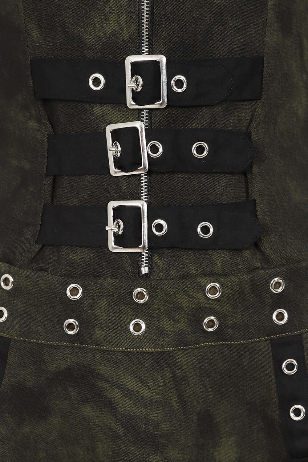 Banned Apparel Astrid Dress in Army Green