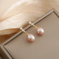 French-Style Pearl Droplet Fashion Earrings