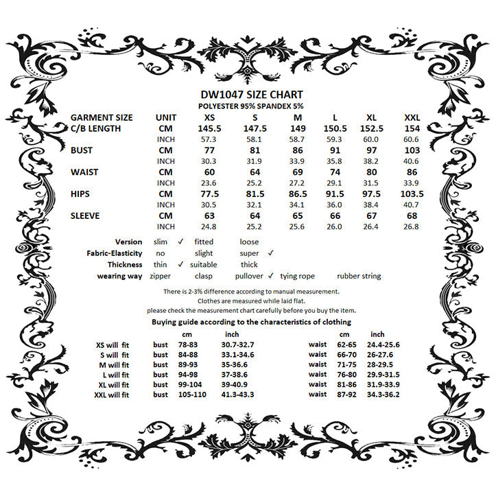 Dark in Love Pandora Witchy Asymmetrical Long Dress