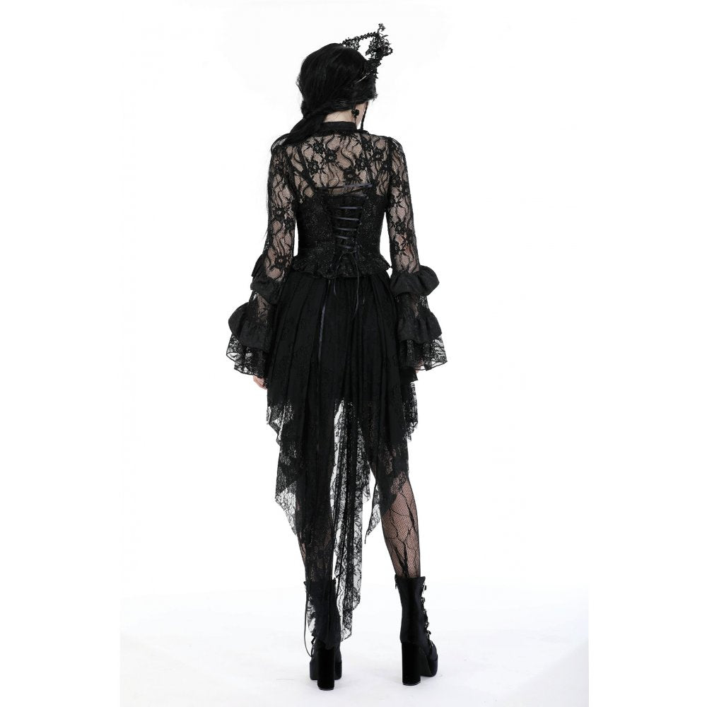 Dark in Love Lace Willow Top