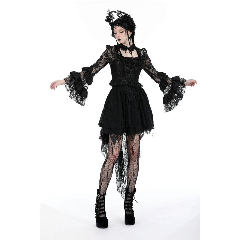 Dark in Love Lace Willow Top