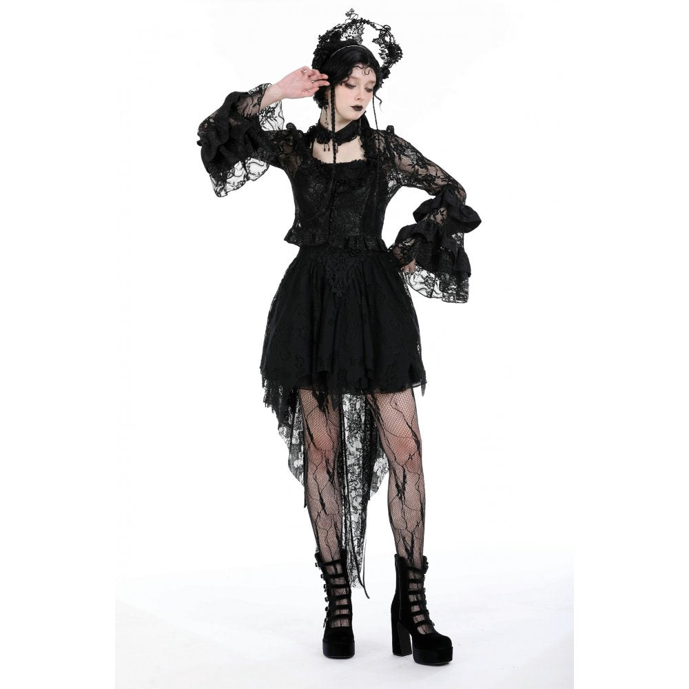 Dark in Love Lace Willow Top