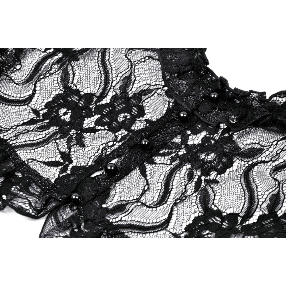 Dark in Love Lace Willow Top