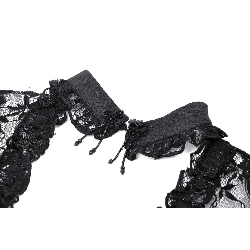 Dark in Love Lace Willow Top