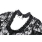 Dark in Love Lace Willow Top