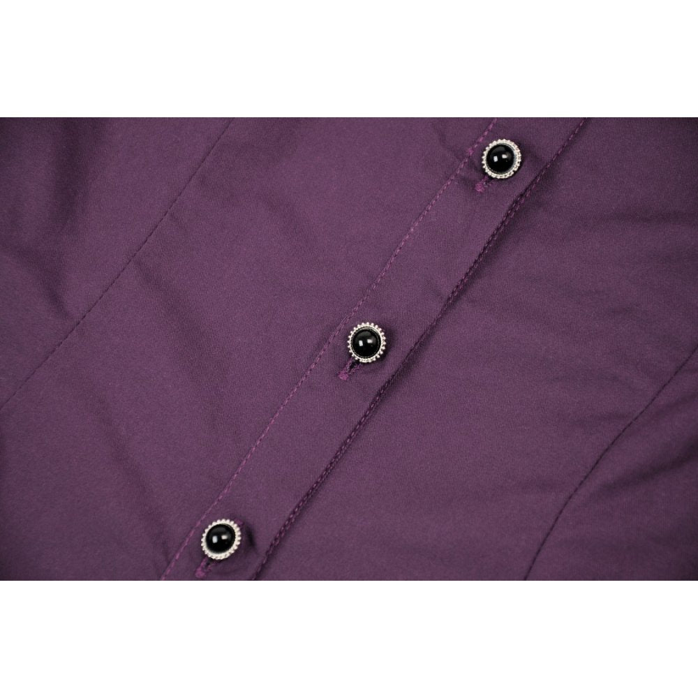 Dark In Love Druantia Blouse in Purple