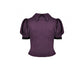 Dark In Love Druantia Blouse in Purple