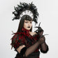 Punk Rave Fluffy Goth Long-Claw Gloves
