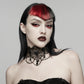 Punk Rave Goth Bat Vintage Necklace