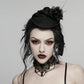 Punk Rave Goth Rose Ribbon Vintage Formal Hat
