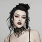 Punk Rave Goth Bat Vintage Necklace