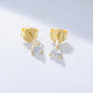 Amalia Earrings, Elegant Cubic Zirconia Studs